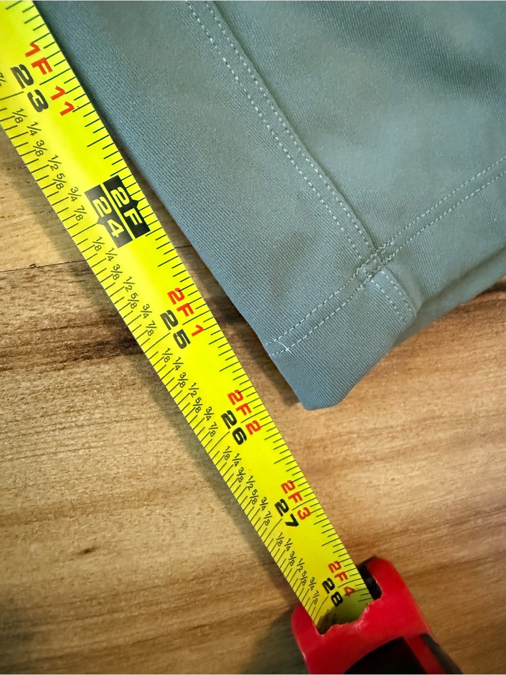 Lululemon Keep Moving Pant 7/8 High-Rise Grey Sage Green Size 12 Luxtreme Work - Picture 6 of 10